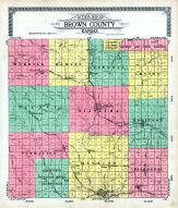 County Map, Brown County 1919